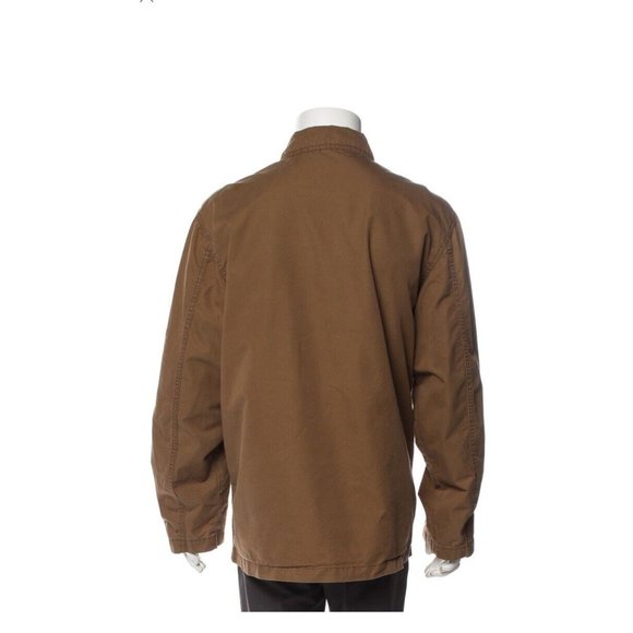 MOSCHINO JEANS Men's Vintage 1990's Trucker Jacket Blue Brown Size XL - Picture 3 of 4